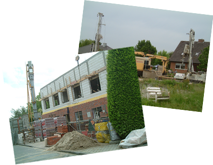 Erweiterung der Produktions- und Bürofläche mit Umstellung auf alternative Energien, beispielsweise Wärmepumpe und  Photovoltaik-Anlage.