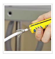 Coax Kabel Abisolieren